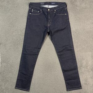 AG Adriano Goldschmied Jeans Mens 34x32 Blue Tellis Slim Fit Dark Wash Denim